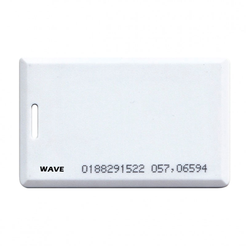 Cartão Wave Clamshell (ABS)