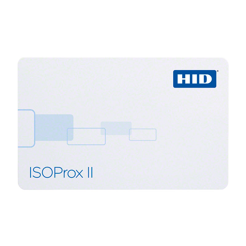Cartão PVC HID IsoProx II