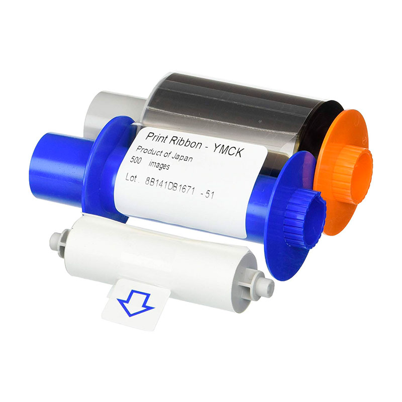 FARGO 044200 C30 C30e DTC300 Smartload Ribbon Cartridge - 250 Color Prints YMCKO