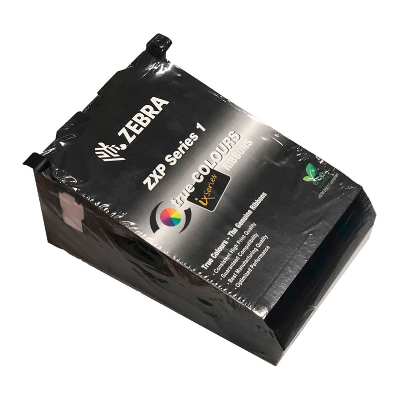 Zebra Nastro Inchiostro YMCKO Per Stampanti ZXP Series 1 - Fino A 100 Stampe